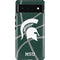 Michigan State University Green Basketball Pixel Cases